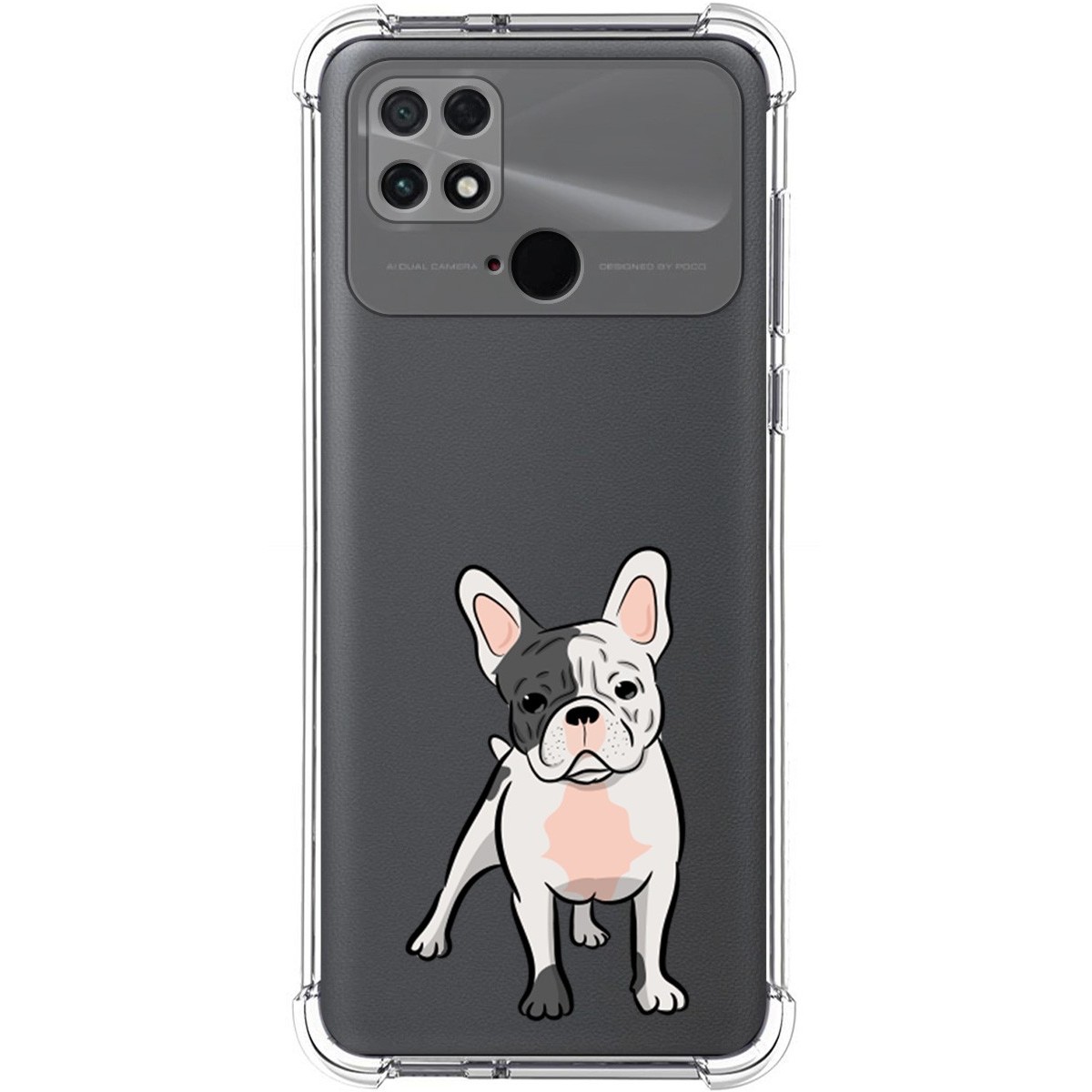 Funda Silicona Antigolpes para Xiaomi POCO C40 diseño Perros 06 Dibujos