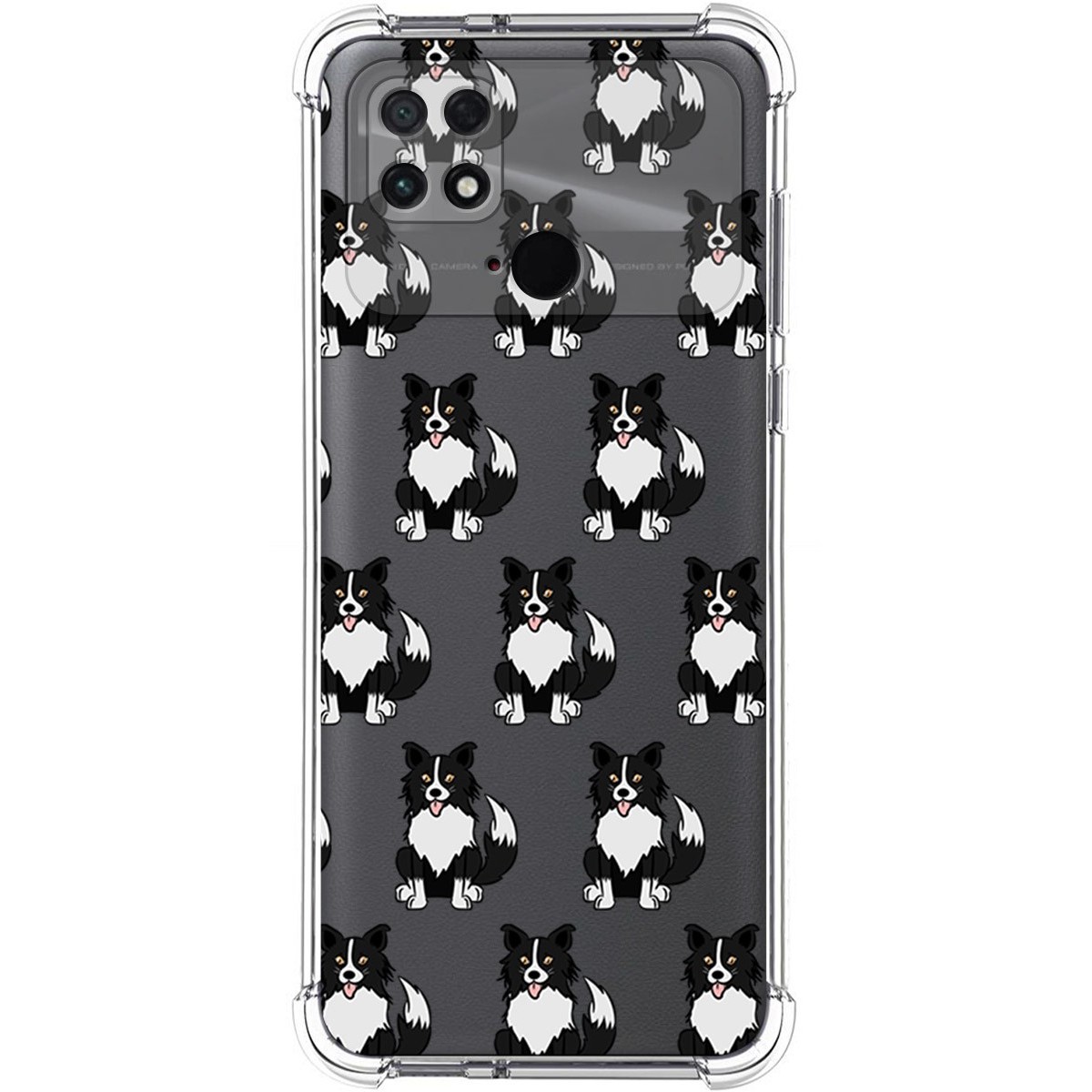 Funda Silicona Antigolpes para Xiaomi POCO C40 diseño Perros 07 Dibujos