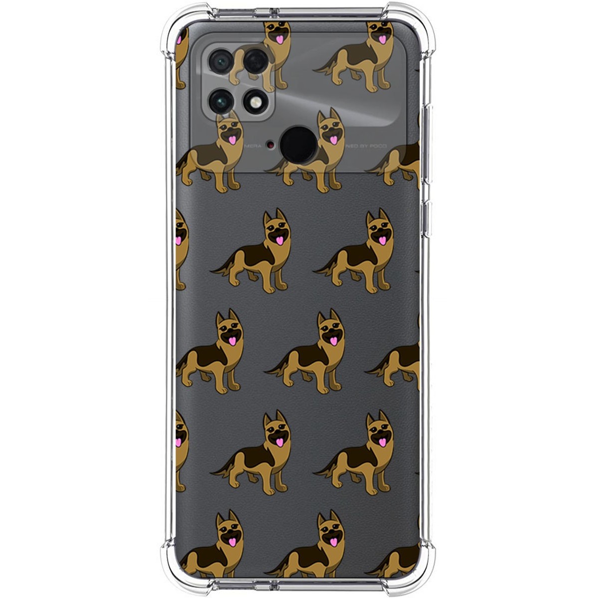 Funda Silicona Antigolpes para Xiaomi POCO C40 diseño Perros 09 Dibujos