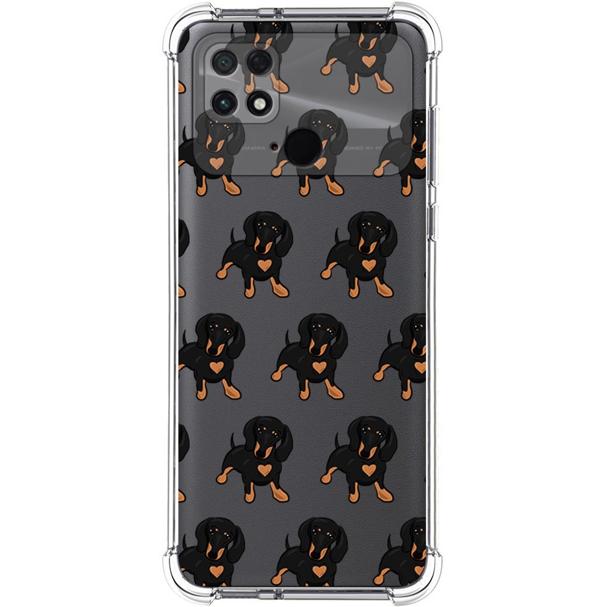 Funda Silicona Antigolpes para Xiaomi POCO C40 diseño Perros 10 Dibujos