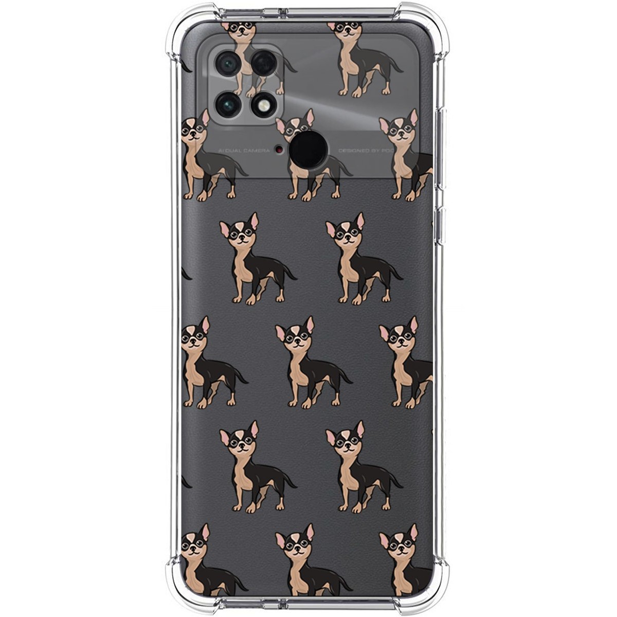 Funda Silicona Antigolpes para Xiaomi POCO C40 diseño Perros 11 Dibujos