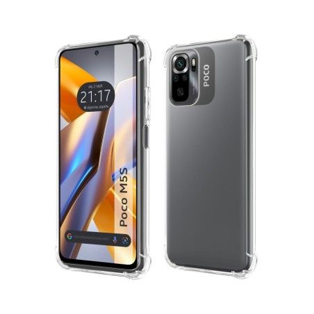 Funda Silicona Antigolpes Transparente para Xiaomi POCO M5s