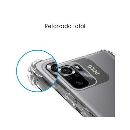 Funda Silicona Antigolpes Transparente para Xiaomi POCO M5s