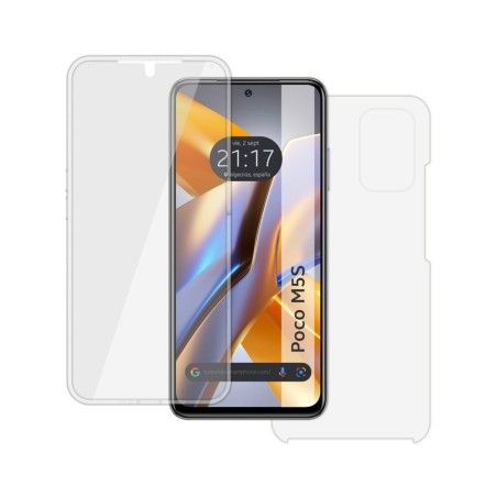Funda Doble Transparente Pc + Tpu Full Body 360 para Xiaomi POCO M5s