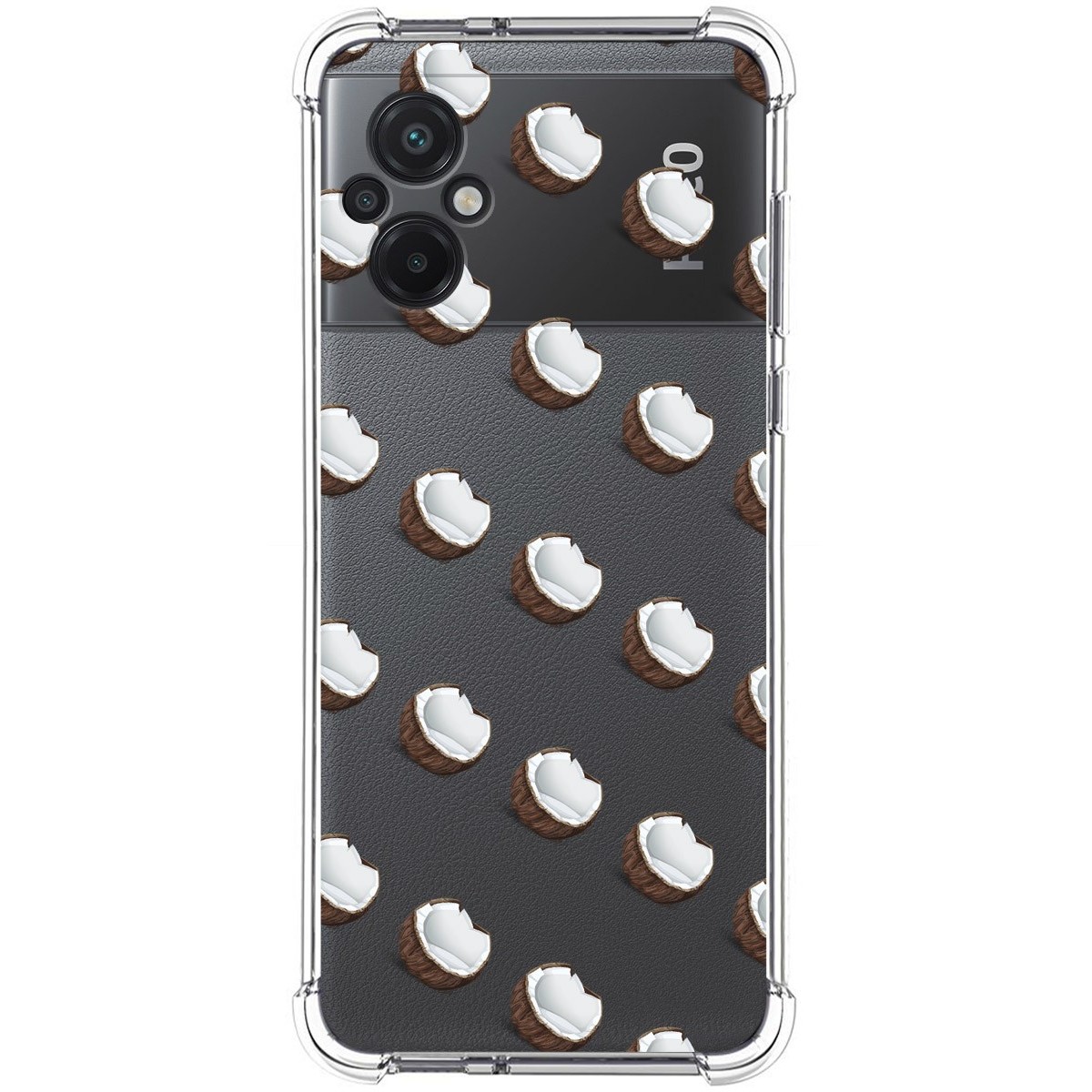 Funda Silicona Antigolpes para Xiaomi POCO M5 diseño Cocos Dibujos
