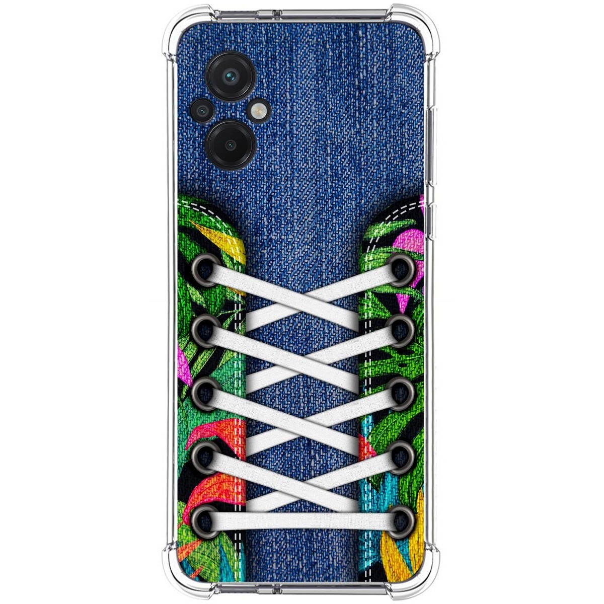 Funda Silicona Antigolpes para Xiaomi POCO M5 diseño Zapatillas 13 Dibujos