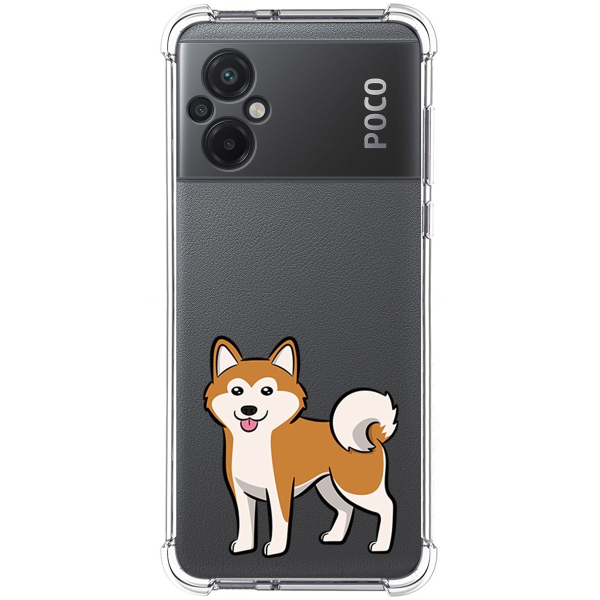 Funda Silicona Antigolpes para Xiaomi POCO M5 diseño Perros 02 Dibujos