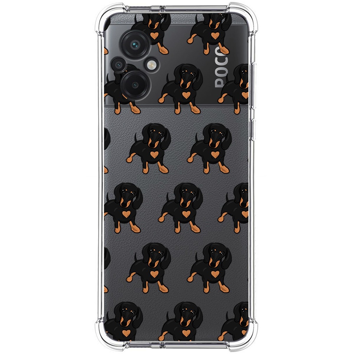 Funda Silicona Antigolpes para Xiaomi POCO M5 diseño Perros 10 Dibujos