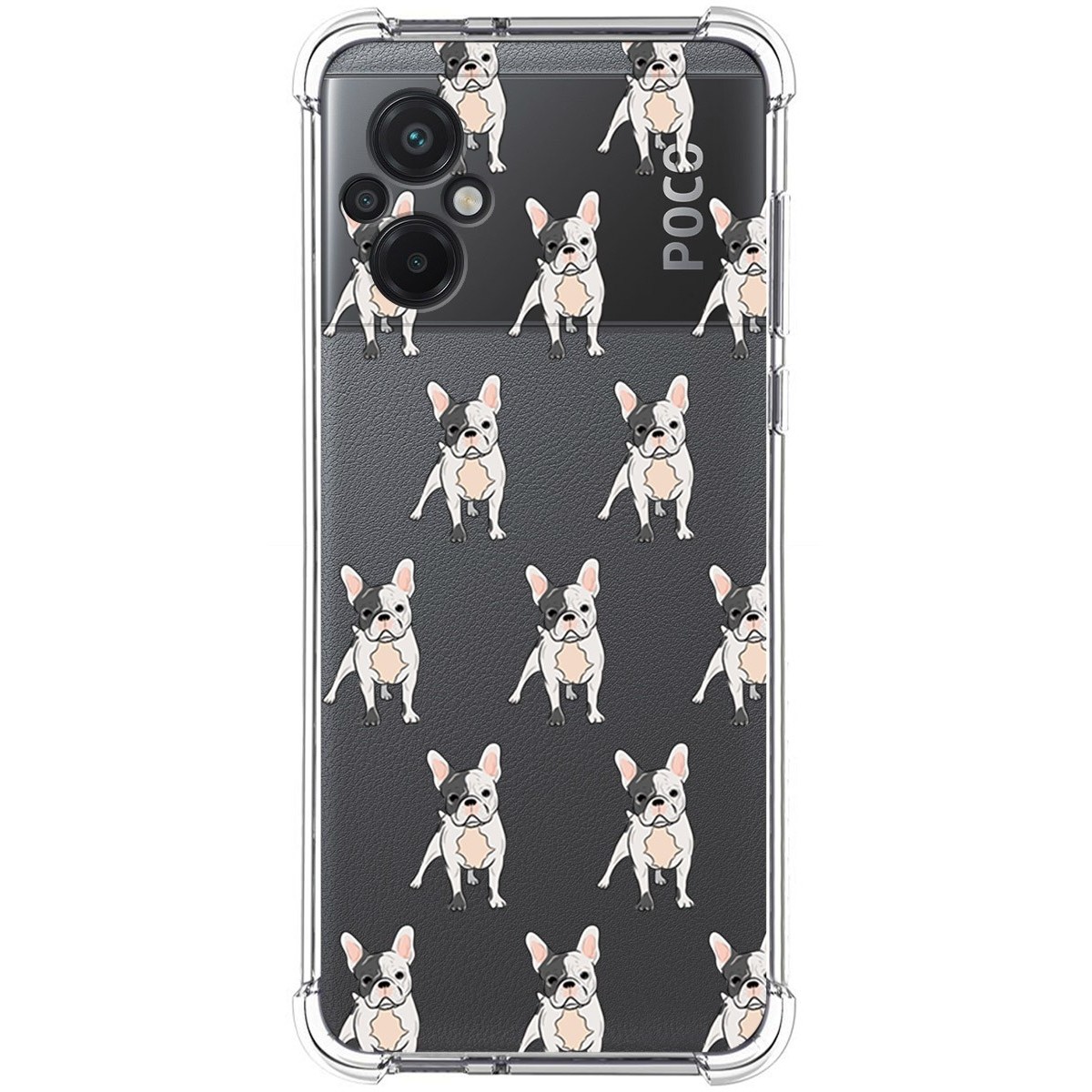 Funda Silicona Antigolpes para Xiaomi POCO M5 diseño Perros 12 Dibujos