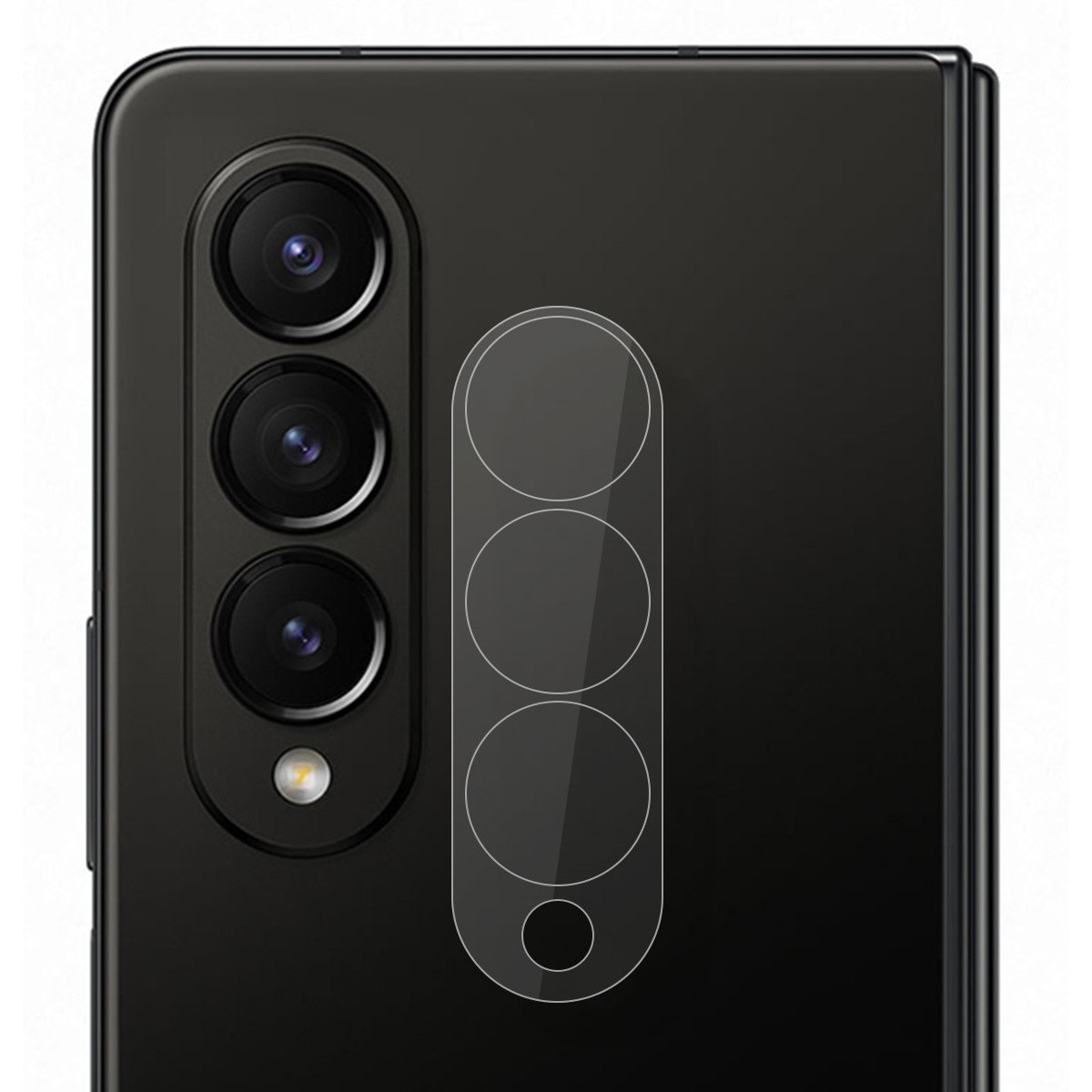 Protector Cristal Templado Cámara Trasera para Samsung Galaxy Z Fold 4 5G Vidrio