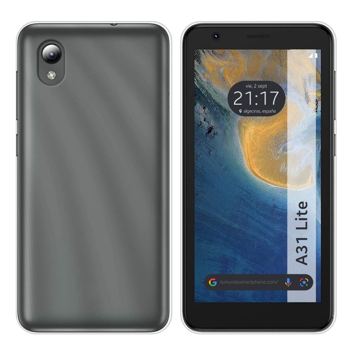 Funda Silicona Gel TPU Transparente para ZTE Blade A31 Lite