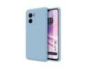 Funda Silicona Líquida Ultra Suave para Oppo A77 5G color Azul
