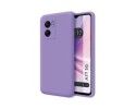 Funda Silicona Líquida Ultra Suave para Oppo A77 5G color Morada