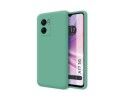 Funda Silicona Líquida Ultra Suave para Oppo A77 5G color Verde