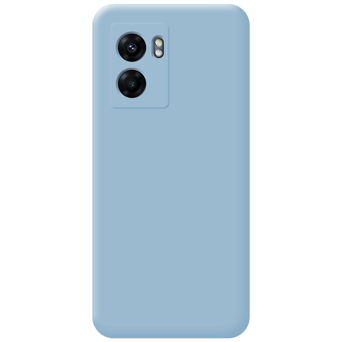 Funda Silicona Líquida Ultra Suave para Realme Narzo 50 5G color Azul