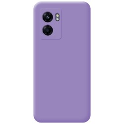 Funda Silicona Líquida Ultra Suave para Realme Narzo 50 5G color Morada 2