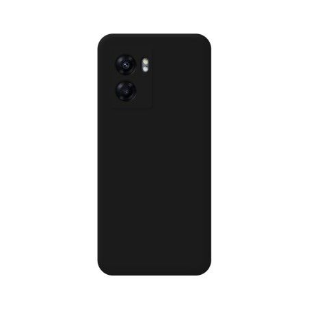 Funda Silicona Líquida Ultra Suave para Realme Narzo 50 5G color Negra