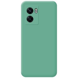 Funda Silicona Líquida Ultra Suave para Realme Narzo 50 5G color Verde 2