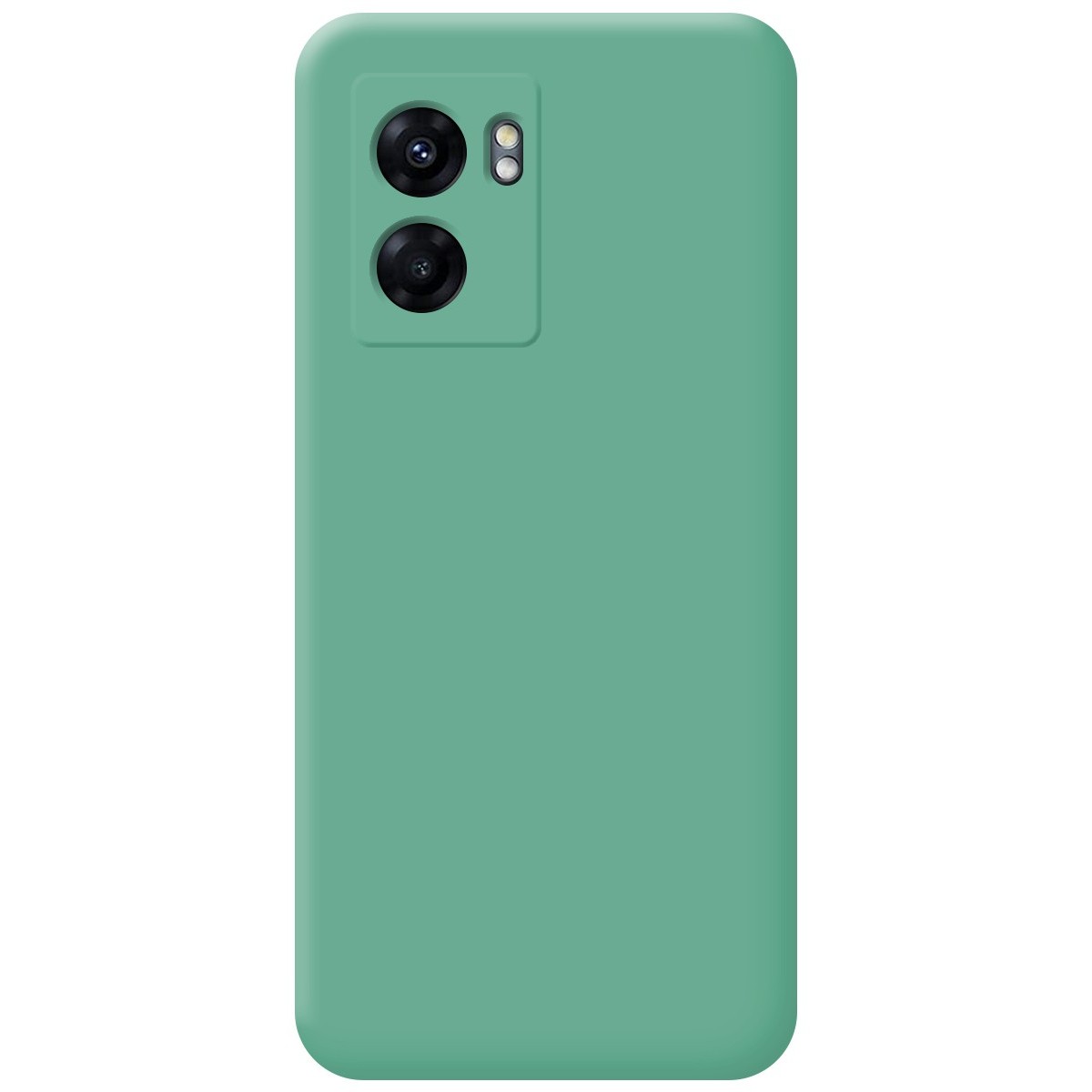 Funda Silicona Líquida Ultra Suave para Realme Narzo 50 5G color Verde