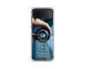 Personaliza tu Funda Silicona AntiGolpes Transparente con tu Fotografía para Samsung Galaxy Z Flip 4 5G Dibujo Personalizada