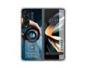 Personaliza tu Funda Silicona AntiGolpes Transparente con tu Fotografía para Samsung Galaxy Z Fold 4 5G Dibujo Personalizada