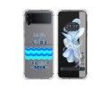 Funda Silicona Antigolpes para Samsung Galaxy Z Flip 4 5G diseño Agua Dibujos