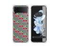 Funda Silicona Antigolpes para Samsung Galaxy Z Flip 4 5G diseño Cerezas Dibujos