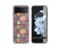 Funda Silicona Antigolpes para Samsung Galaxy Z Flip 4 5G diseño Dulces 01 Dibujos