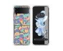 Funda Silicona Antigolpes para Samsung Galaxy Z Flip 4 5G diseño Dulces 02 Dibujos