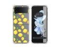 Funda Silicona Antigolpes para Samsung Galaxy Z Flip 4 5G diseño Limones Dibujos