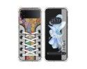 Funda Silicona Antigolpes para Samsung Galaxy Z Flip 4 5G diseño Zapatillas 05 Dibujos