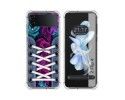 Funda Silicona Antigolpes para Samsung Galaxy Z Flip 4 5G diseño Zapatillas 07 Dibujos