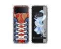 Funda Silicona Antigolpes para Samsung Galaxy Z Flip 4 5G diseño Zapatillas 10 Dibujos