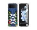 Funda Silicona Antigolpes para Samsung Galaxy Z Flip 4 5G diseño Zapatillas 13 Dibujos