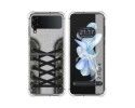 Funda Silicona Antigolpes para Samsung Galaxy Z Flip 4 5G diseño Zapatillas 16 Dibujos