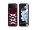 Funda Silicona Antigolpes para Samsung Galaxy Z Flip 4 5G diseño Zapatillas 17 Dibujos