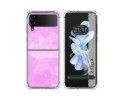 Funda Silicona Antigolpes para Samsung Galaxy Z Flip 4 5G diseño Acuarela 04 Dibujos