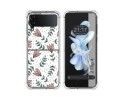 Funda Silicona Antigolpes para Samsung Galaxy Z Flip 4 5G diseño Flores 01 Dibujos