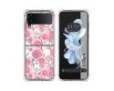 Funda Silicona Antigolpes para Samsung Galaxy Z Flip 4 5G diseño Flores 07 Dibujos