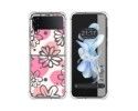 Funda Silicona Antigolpes para Samsung Galaxy Z Flip 4 5G diseño Flores 09 Dibujos