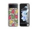 Funda Silicona Antigolpes para Samsung Galaxy Z Flip 4 5G diseño Flores 11 Dibujos