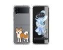 Funda Silicona Antigolpes para Samsung Galaxy Z Flip 4 5G diseño Perros 02 Dibujos