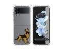 Funda Silicona Antigolpes para Samsung Galaxy Z Flip 4 5G diseño Perros 03 Dibujos