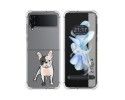 Funda Silicona Antigolpes para Samsung Galaxy Z Flip 4 5G diseño Perros 06 Dibujos