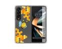 Funda Silicona Antigolpes para Samsung Galaxy Z Fold 4 5G diseño Abeja Dibujos