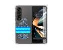 Funda Silicona Antigolpes para Samsung Galaxy Z Fold 4 5G diseño Agua Dibujos