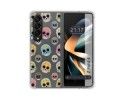 Funda Silicona Antigolpes para Samsung Galaxy Z Fold 4 5G diseño Catrina Dibujos