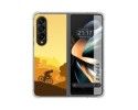 Funda Silicona Antigolpes para Samsung Galaxy Z Fold 4 5G diseño Ciclista Dibujos