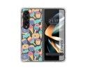 Funda Silicona Antigolpes para Samsung Galaxy Z Fold 4 5G diseño Dulces 02 Dibujos