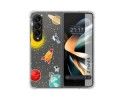 Funda Silicona Antigolpes para Samsung Galaxy Z Fold 4 5G diseño Espacio Dibujos